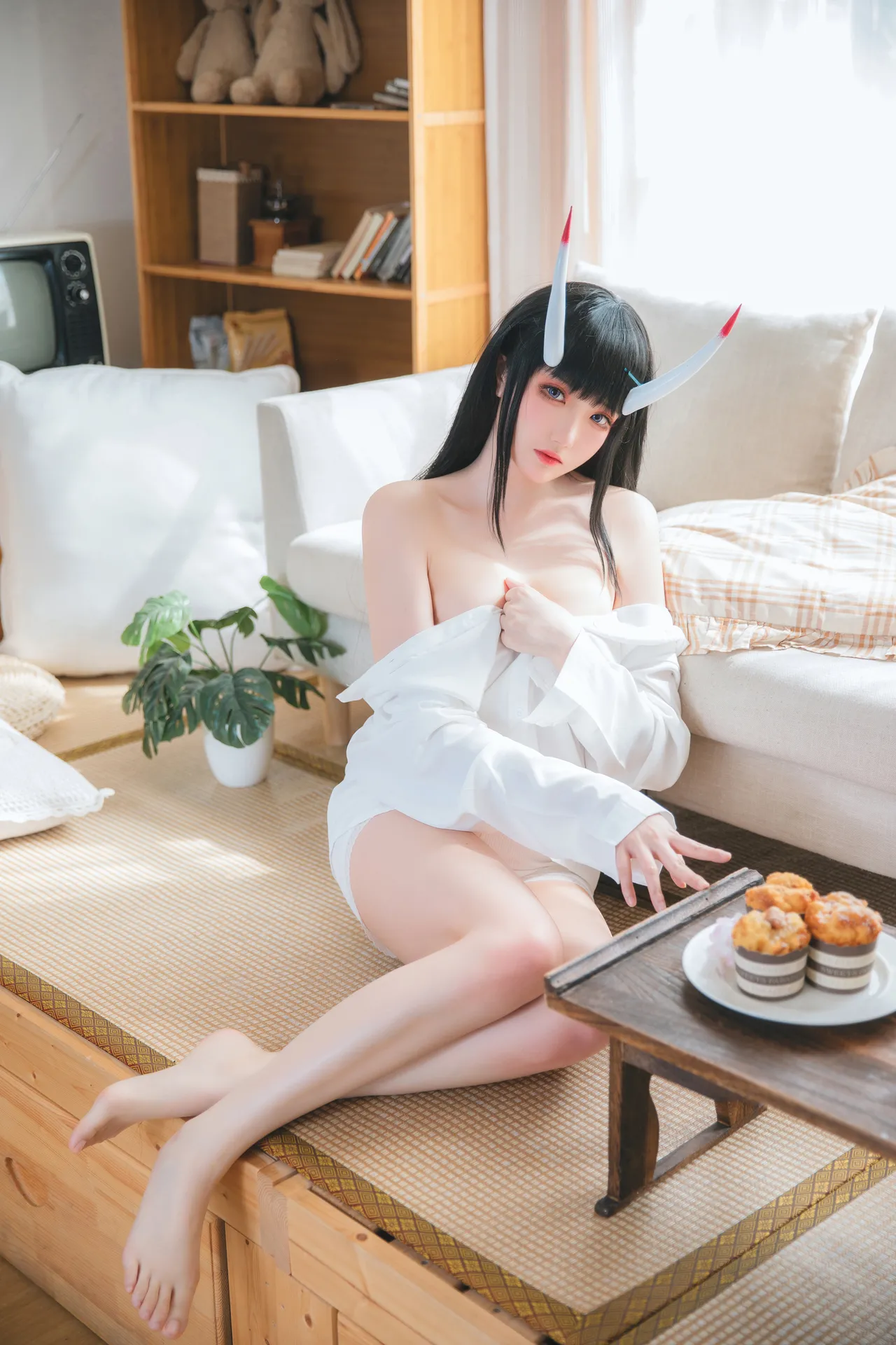 瓜希酱-能代衬衣-erohere11.webp