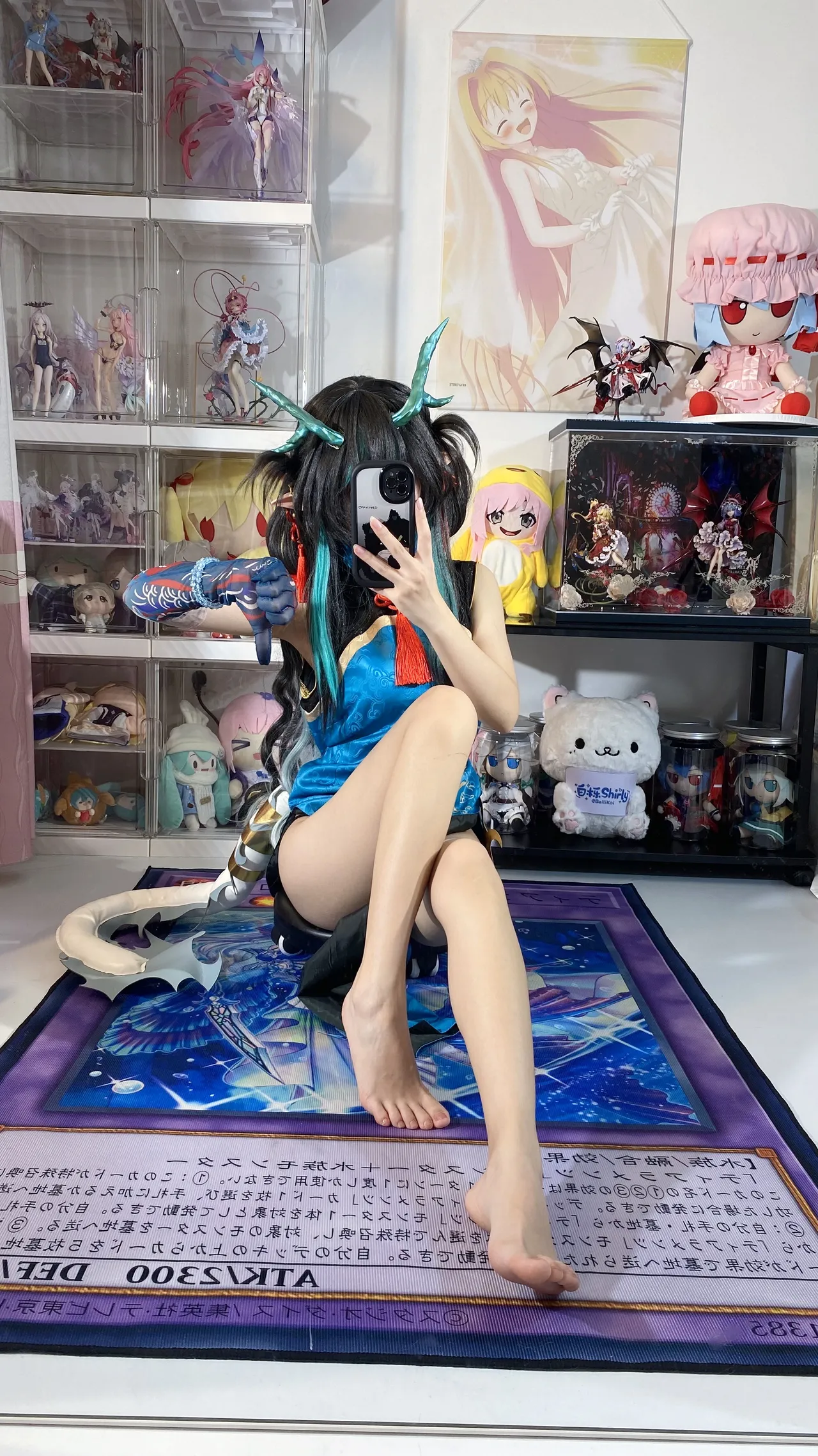 白栎Shirly - 明日方舟 夕 染尘烟旗袍