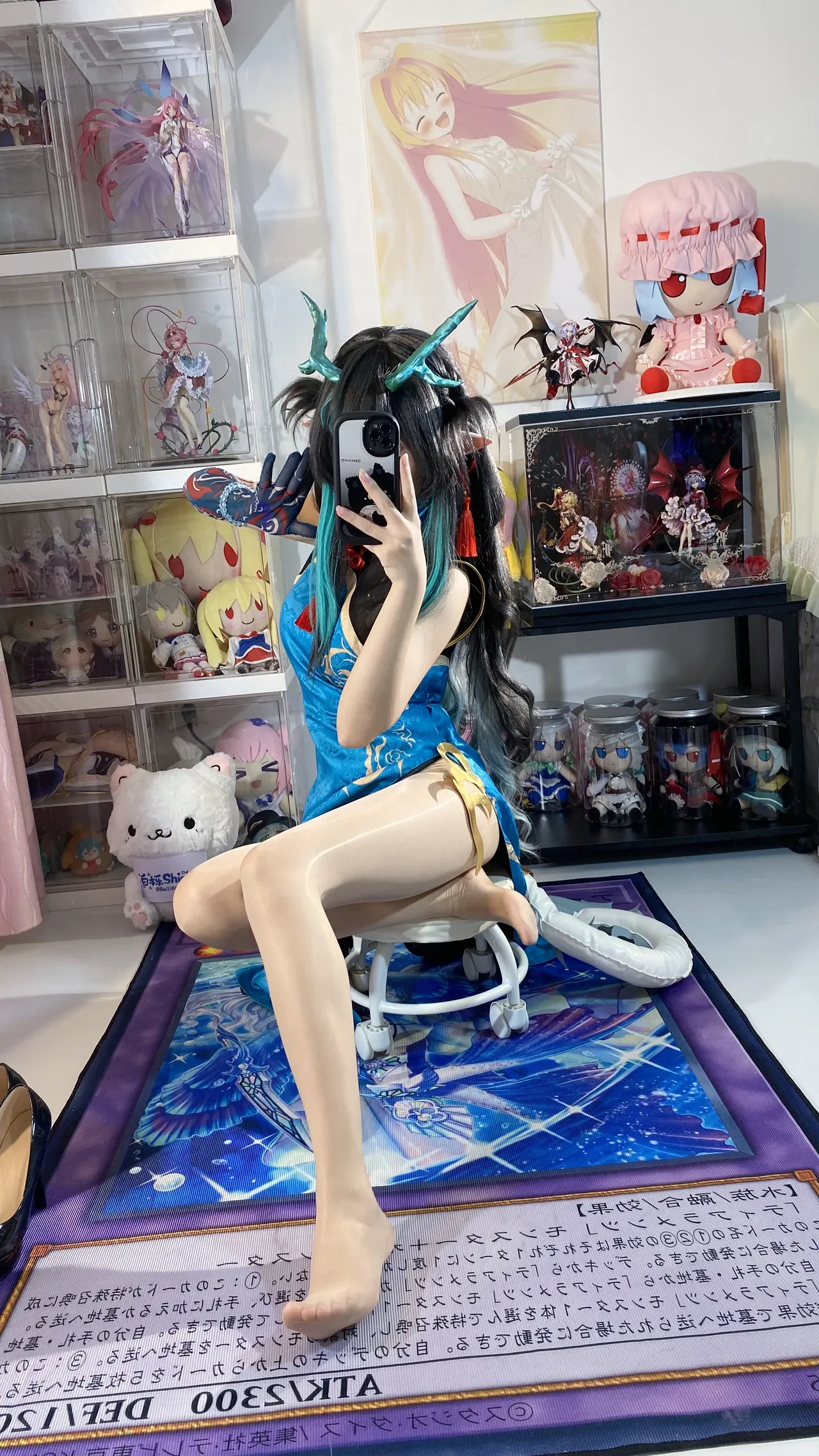 白栎Shirly - 明日方舟 夕 染尘烟旗袍-erohere16.webp