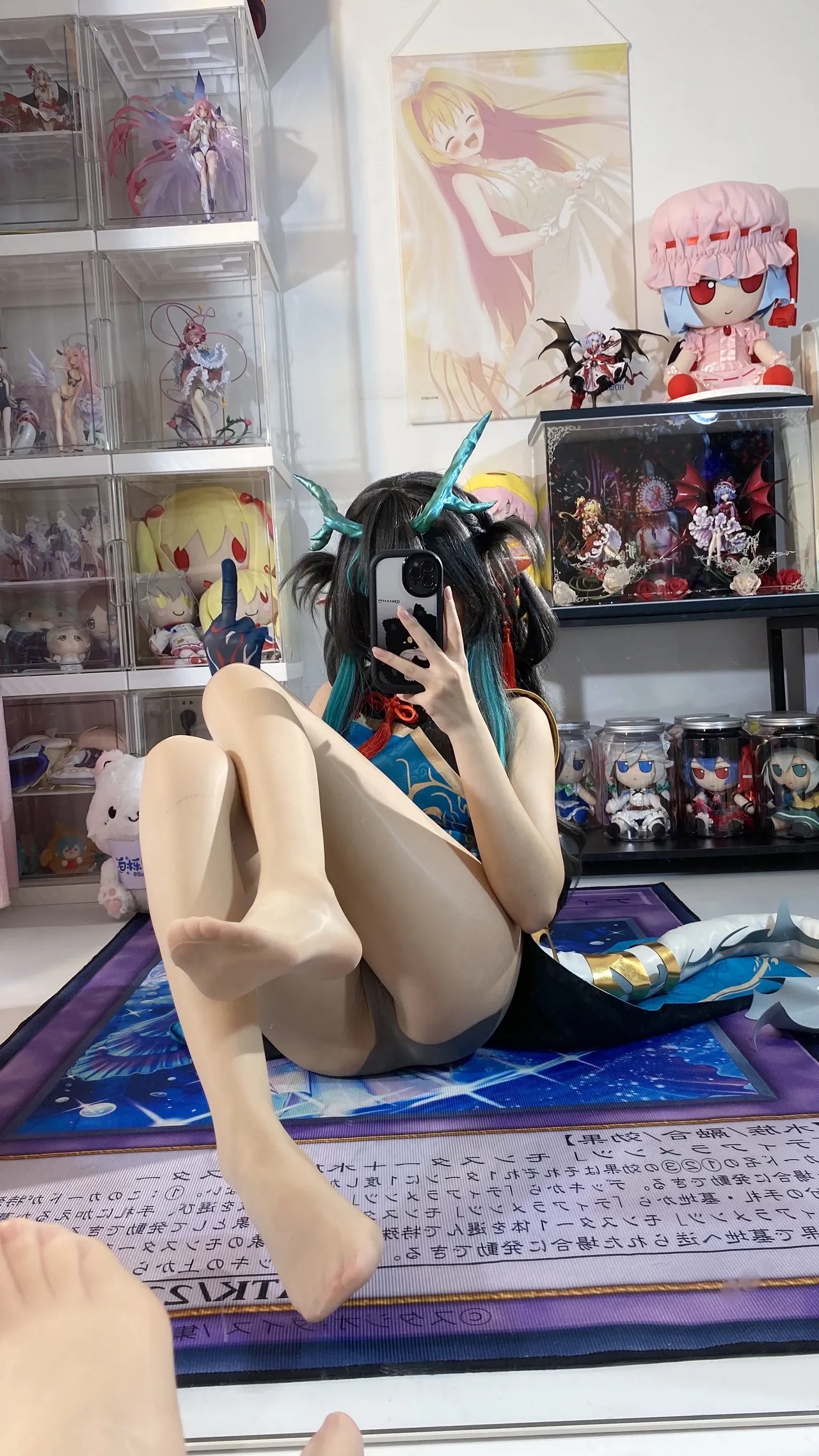 白栎Shirly - 明日方舟 夕 染尘烟旗袍-erohere18.webp