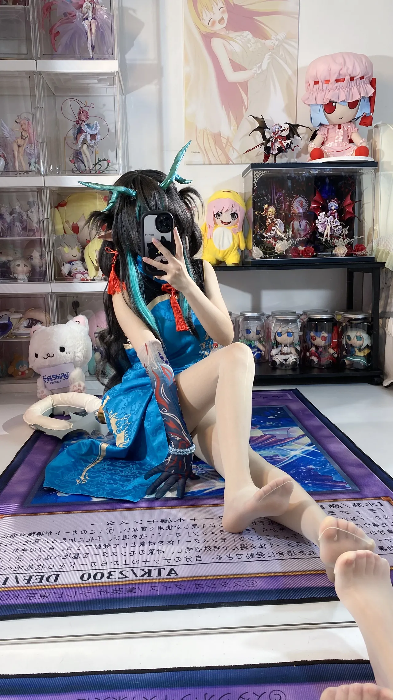 白栎Shirly - 明日方舟 夕 染尘烟旗袍-erohere2.webp