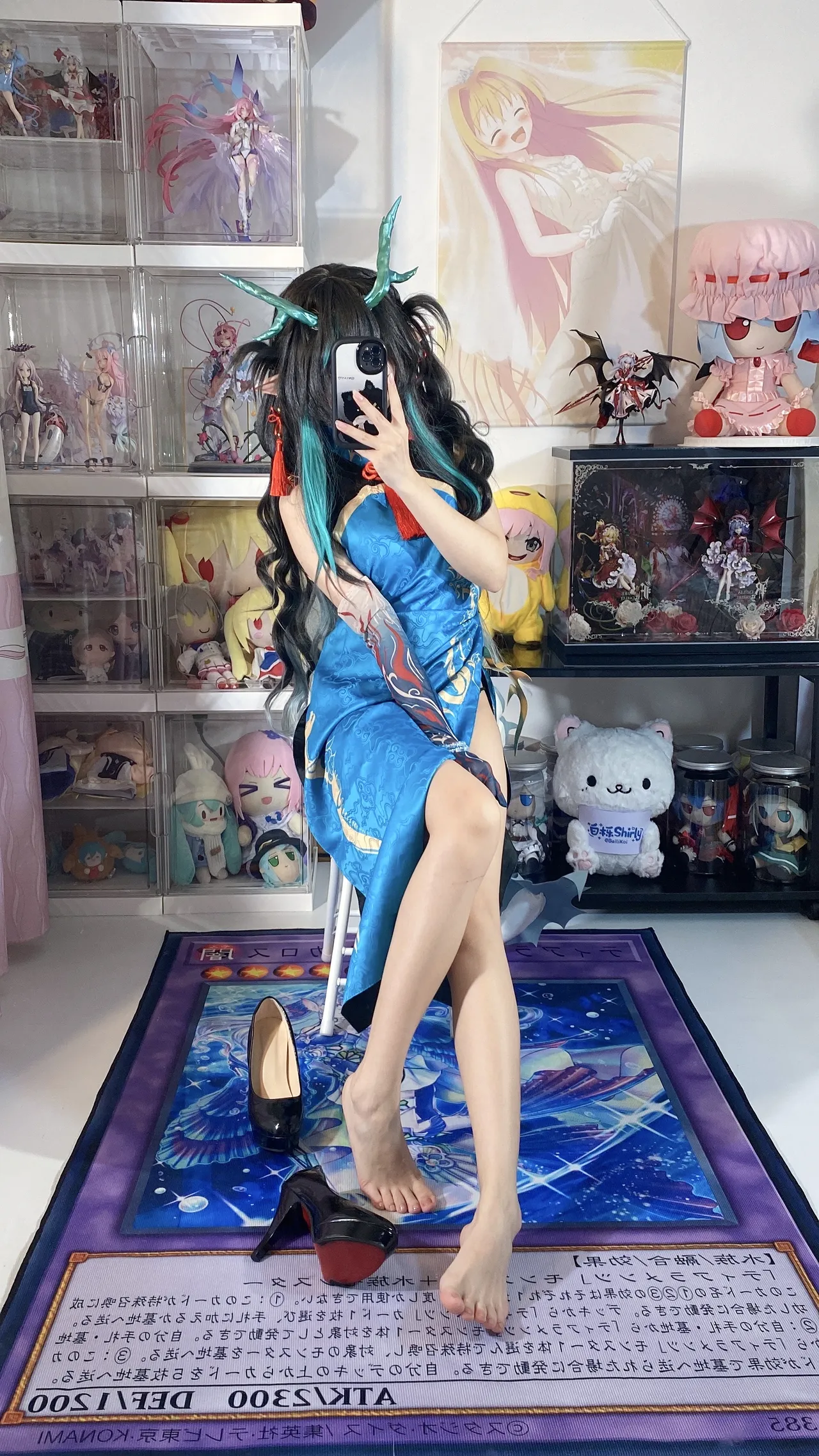 白栎Shirly - 明日方舟 夕 染尘烟旗袍-erohere5.webp