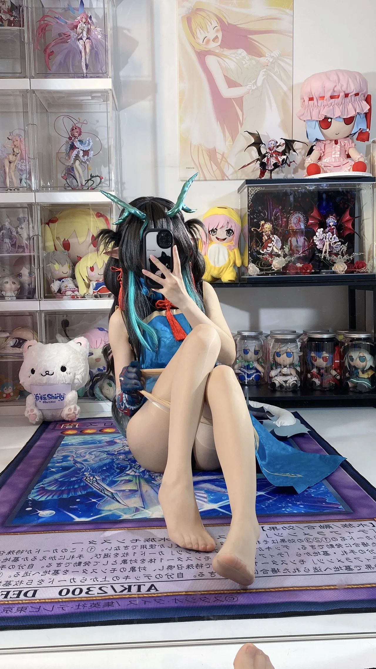 白栎Shirly - 明日方舟 夕 染尘烟旗袍-erohere7.webp