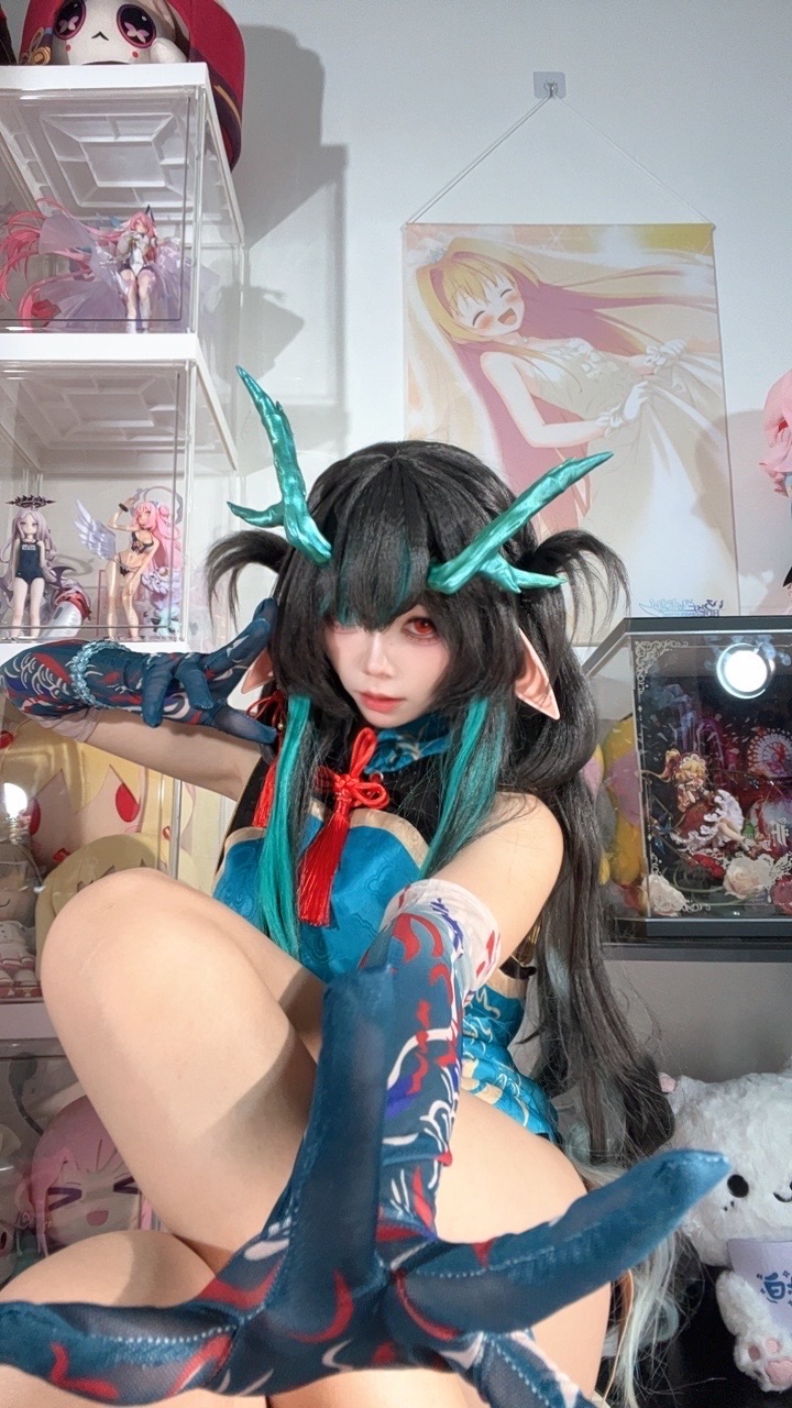 白栎Shirly - 明日方舟 夕 染尘烟旗袍-erohere83.jpg