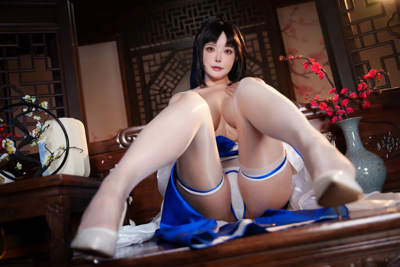 秋和柯基 - 碧蓝航线 定安旗袍-erohere18.webp