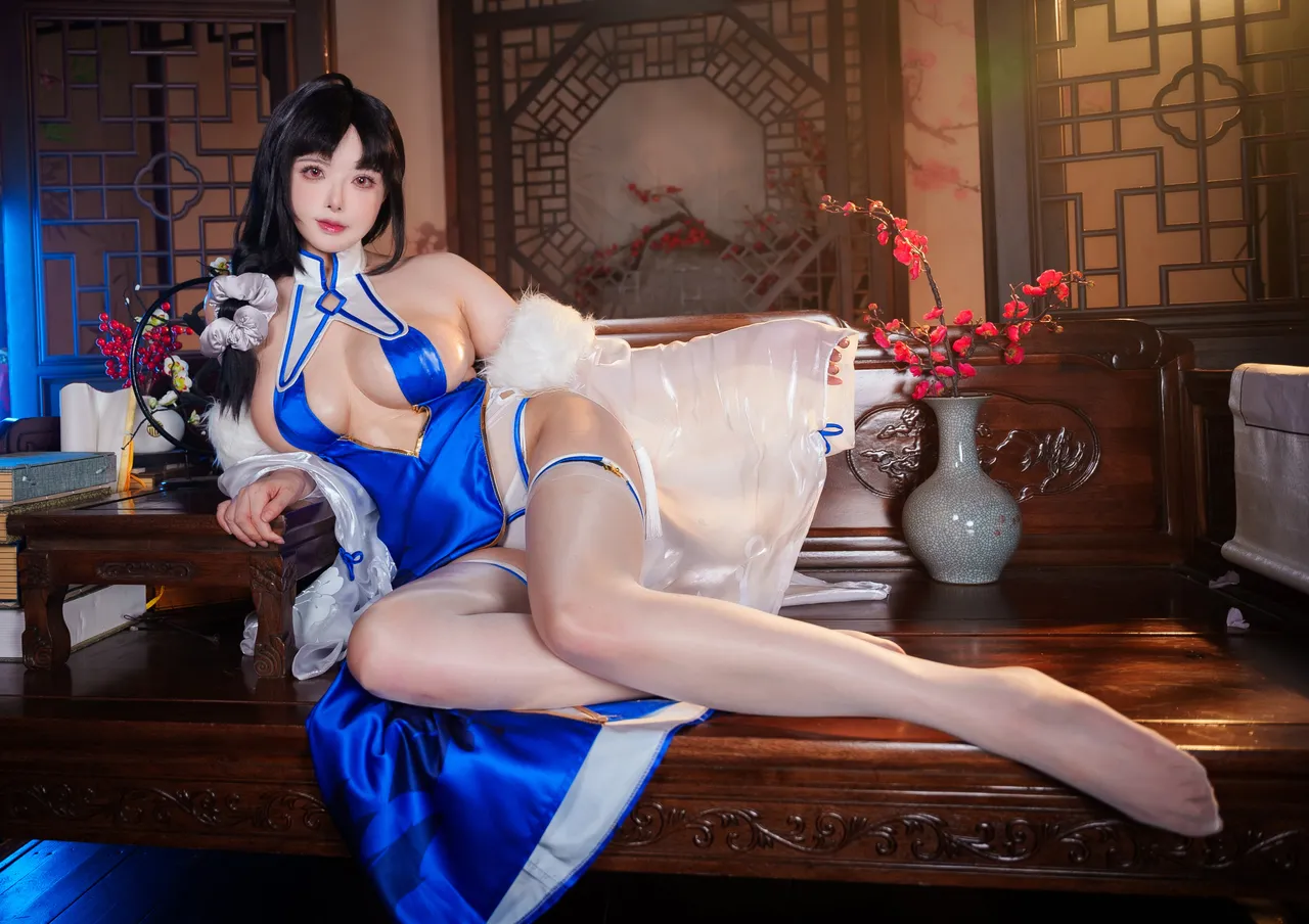 秋和柯基 - 碧蓝航线 定安旗袍-erohere8.webp