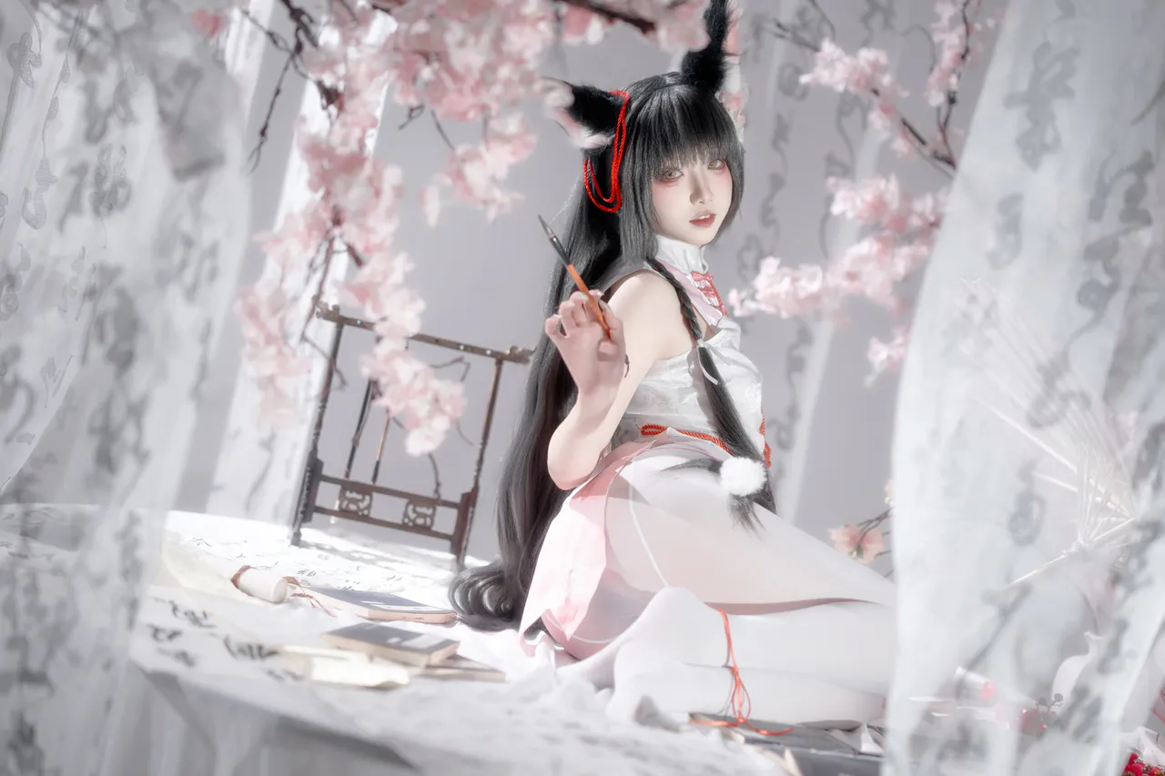 纸悦Etsu_ko - 碧蓝航线 长门 旗袍-erohere19.webp