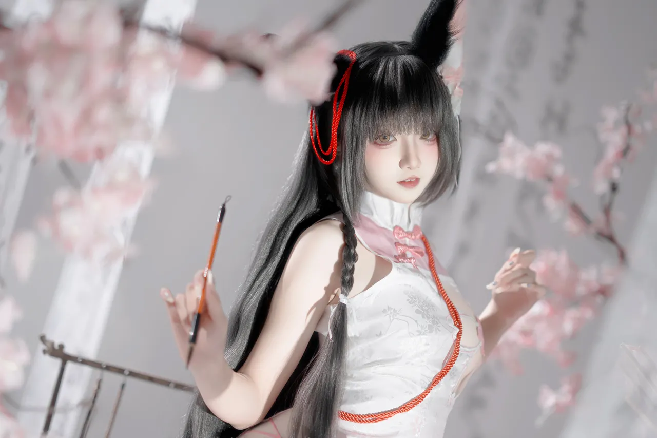 纸悦Etsu_ko - 碧蓝航线 长门 旗袍-erohere24.webp