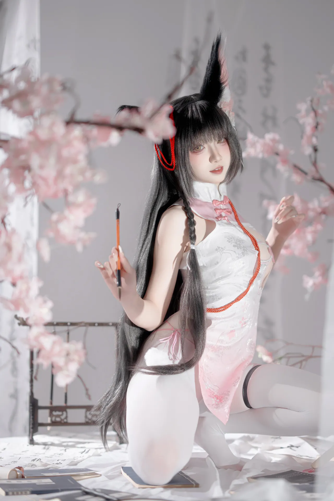 纸悦Etsu_ko - 碧蓝航线 长门 旗袍-erohere25.webp