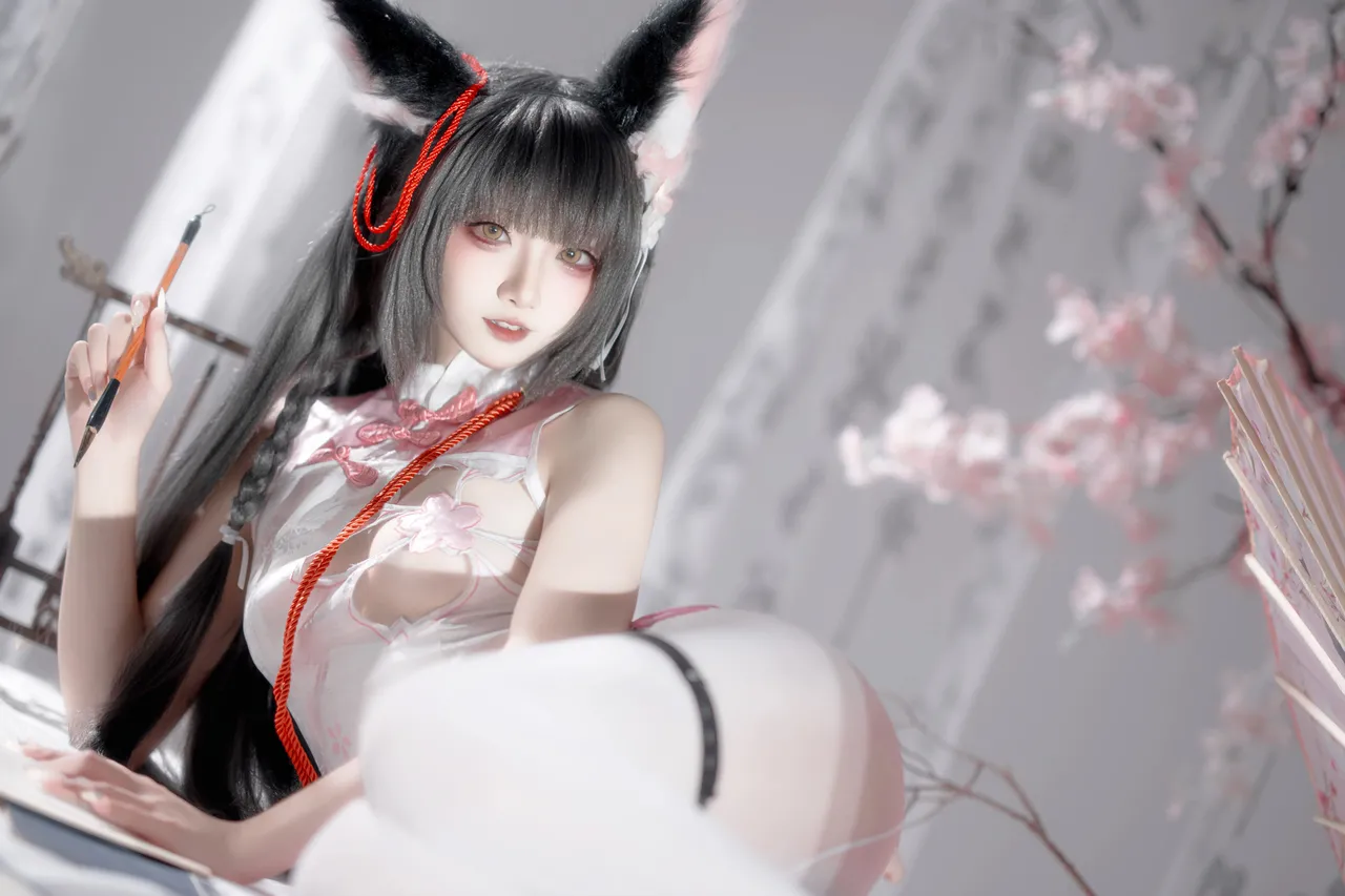 纸悦Etsu_ko - 碧蓝航线 长门 旗袍-erohere28.webp
