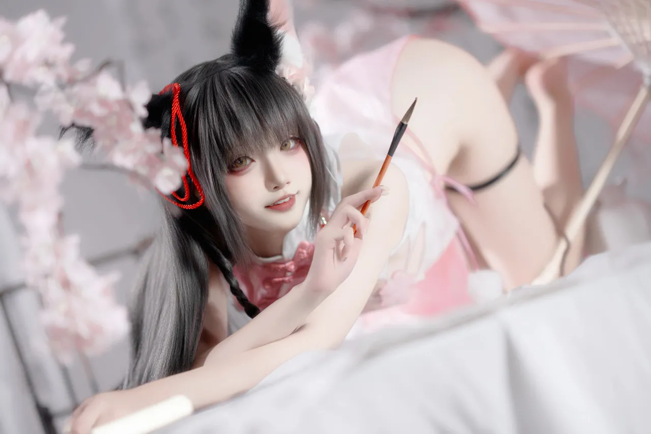 纸悦Etsu_ko - 碧蓝航线 长门 旗袍-erohere40.webp