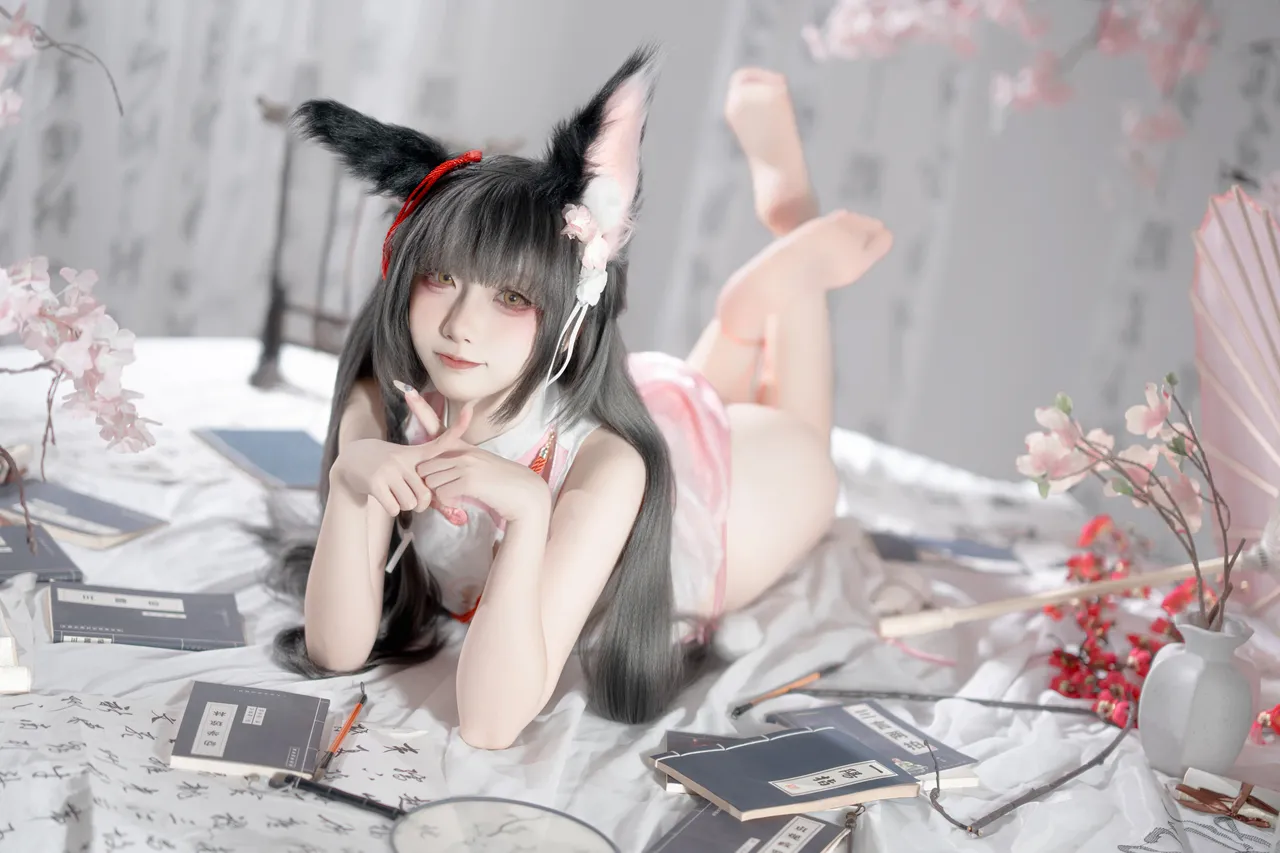 纸悦Etsu_ko - 碧蓝航线 长门 旗袍-erohere45.webp