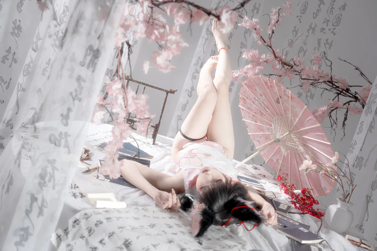 纸悦Etsu_ko - 碧蓝航线 长门 旗袍-erohere48.webp