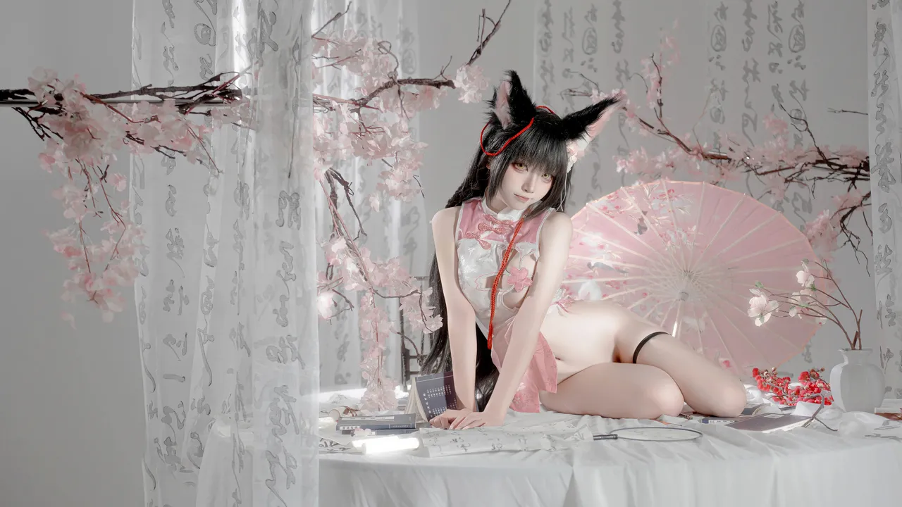 纸悦Etsu_ko - 碧蓝航线 长门 旗袍-erohere54.webp
