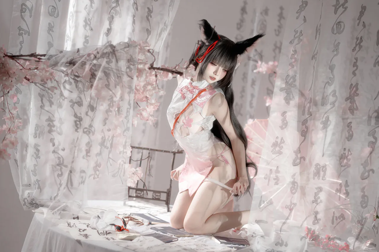 纸悦Etsu_ko - 碧蓝航线 长门 旗袍-erohere9.webp