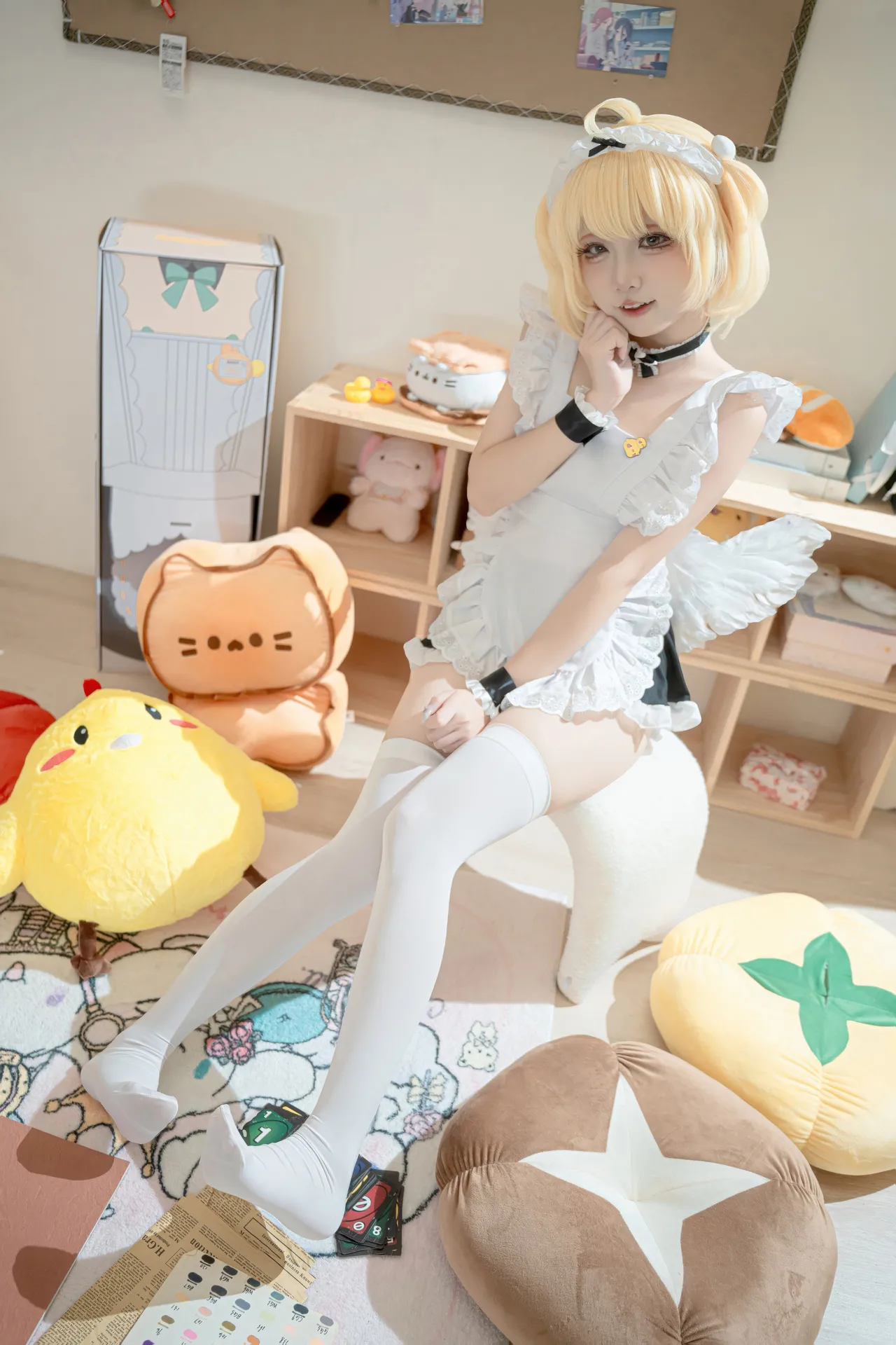 纸悦Etsu_ko - KAGUYANO 芙拉菲·奇奇 女仆