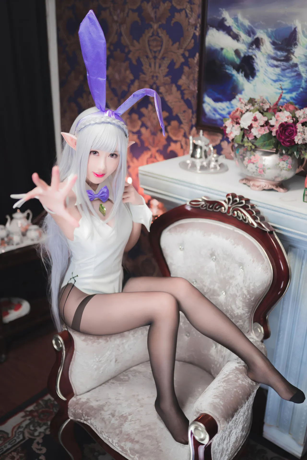 羽生三未 - 从零开始的异世界生活 艾米莉亚 兔女郎-erohere14.webp