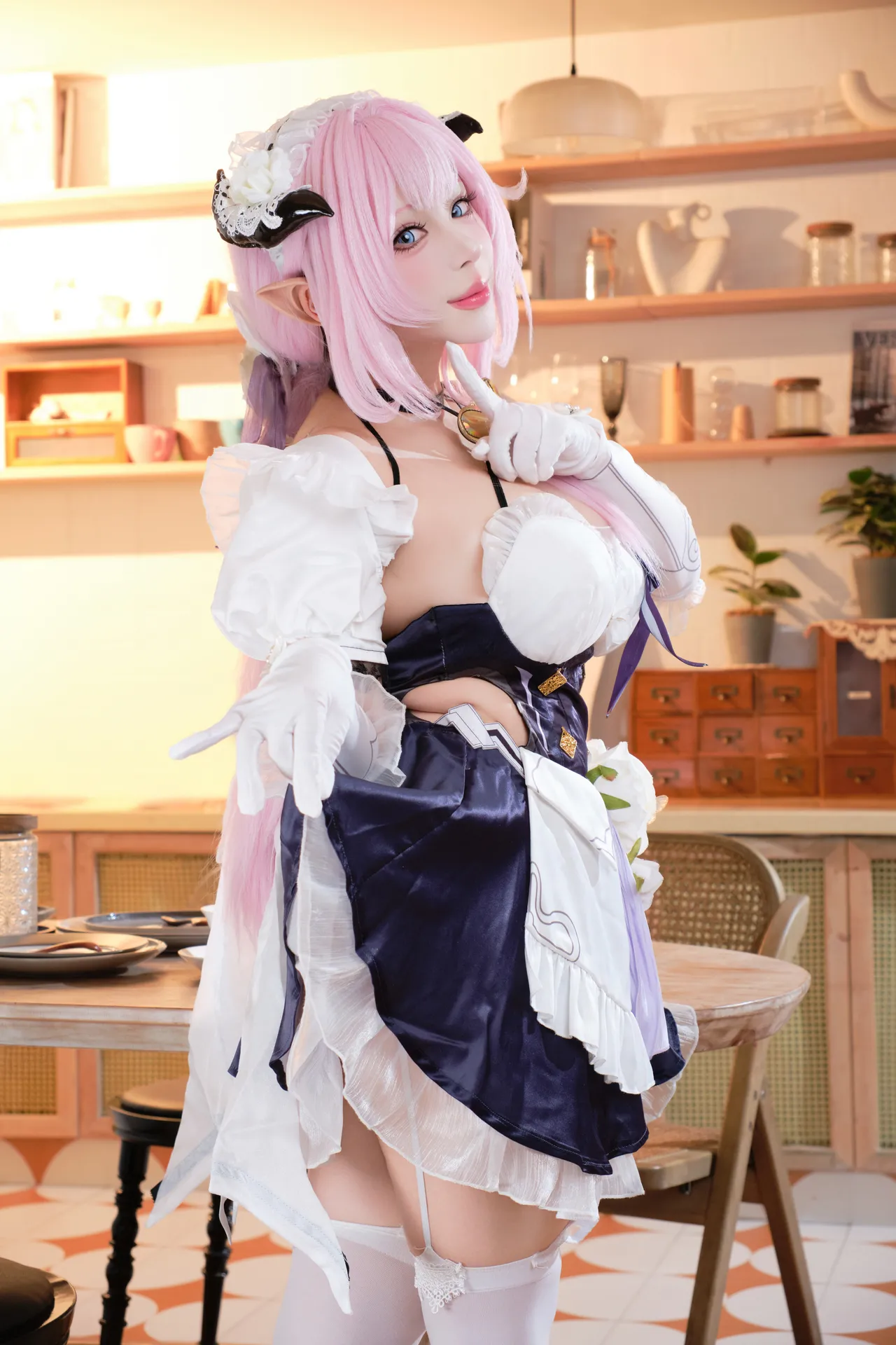 胡桃猫Kurumineko - 崩坏三 爱莉希雅 女仆-erohere6.webp