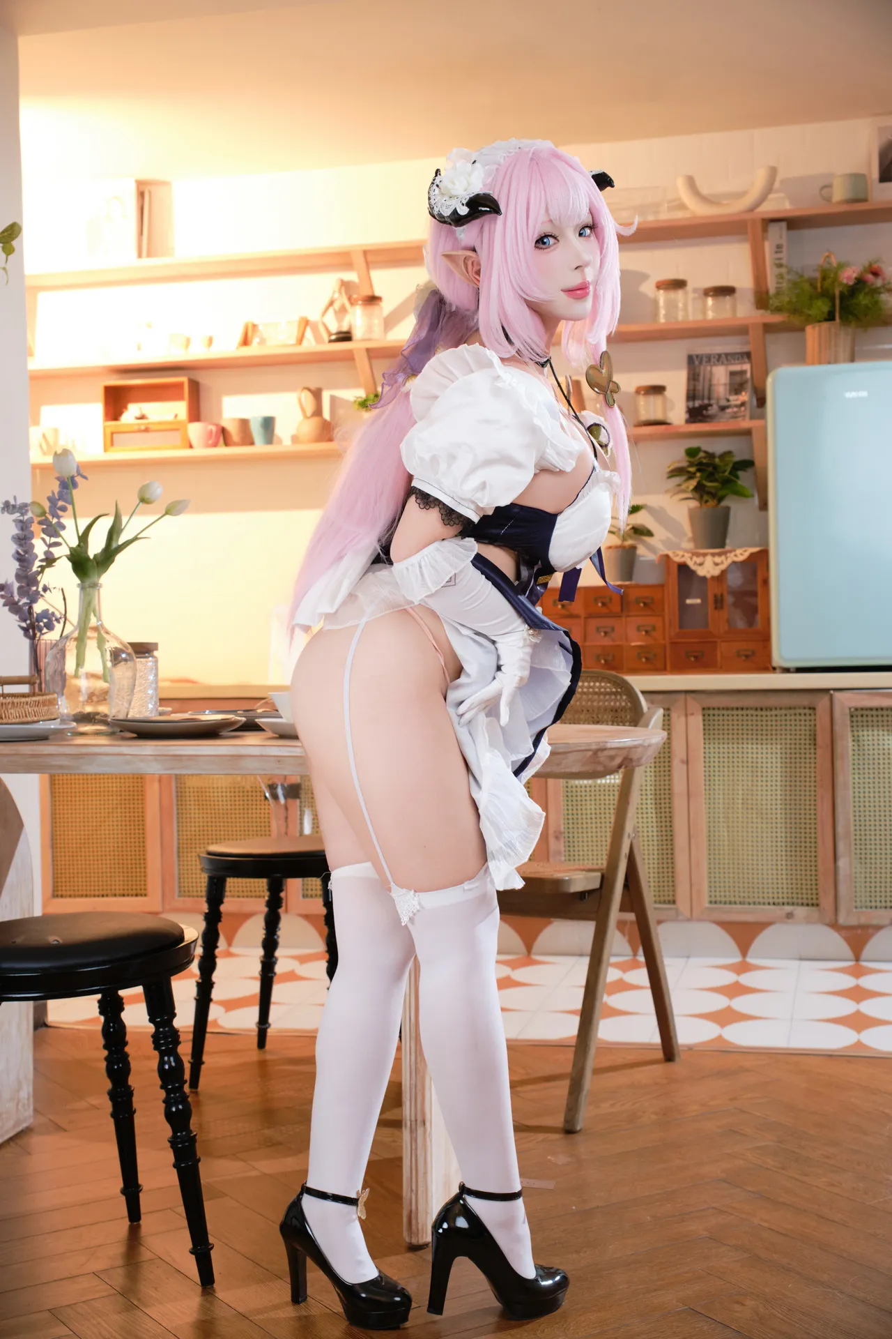 胡桃猫Kurumineko - 崩坏三 爱莉希雅 女仆-erohere7.webp
