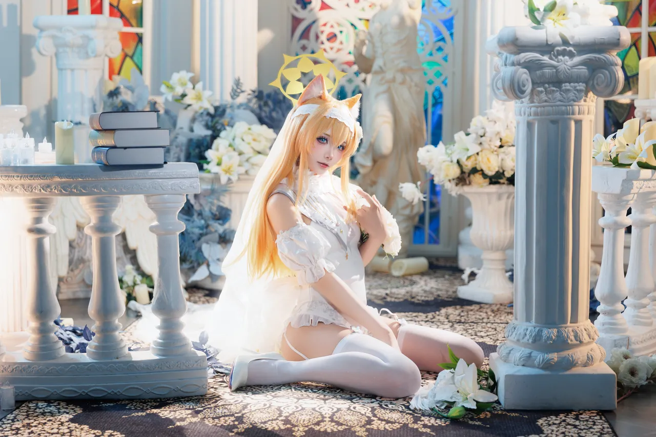 艾西Aiwest - 蔚蓝档案 伊落玛丽 花嫁-erohere13.webp