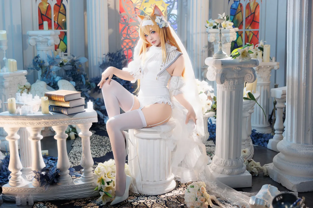 艾西Aiwest - 蔚蓝档案 伊落玛丽 花嫁-erohere21.webp