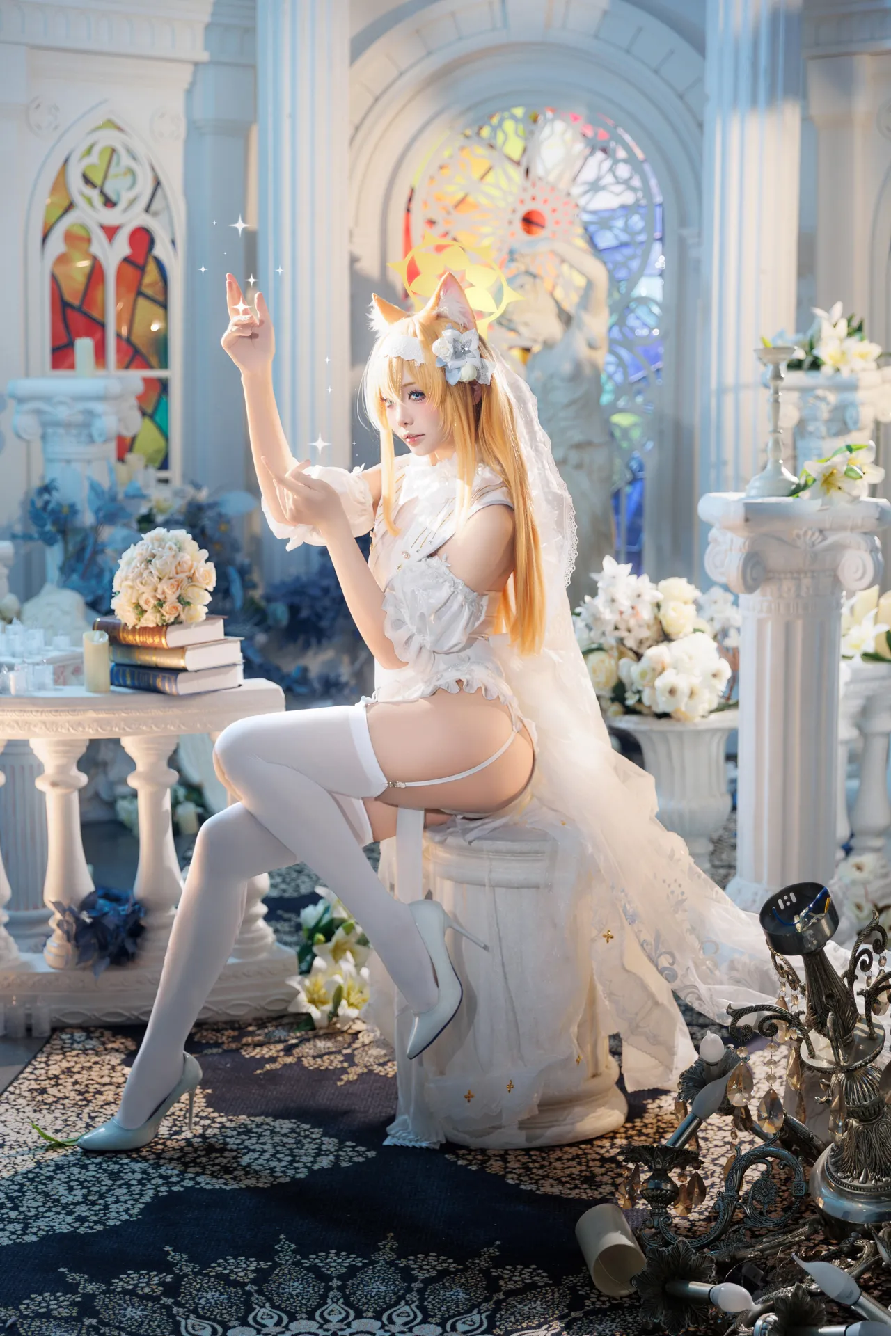 艾西Aiwest - 蔚蓝档案 伊落玛丽 花嫁-erohere31.webp