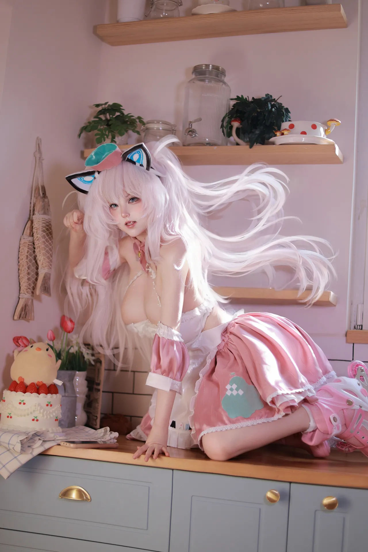 芝心蛋奶烧 - 碧蓝航线 哈曼 女仆-erohere10.webp