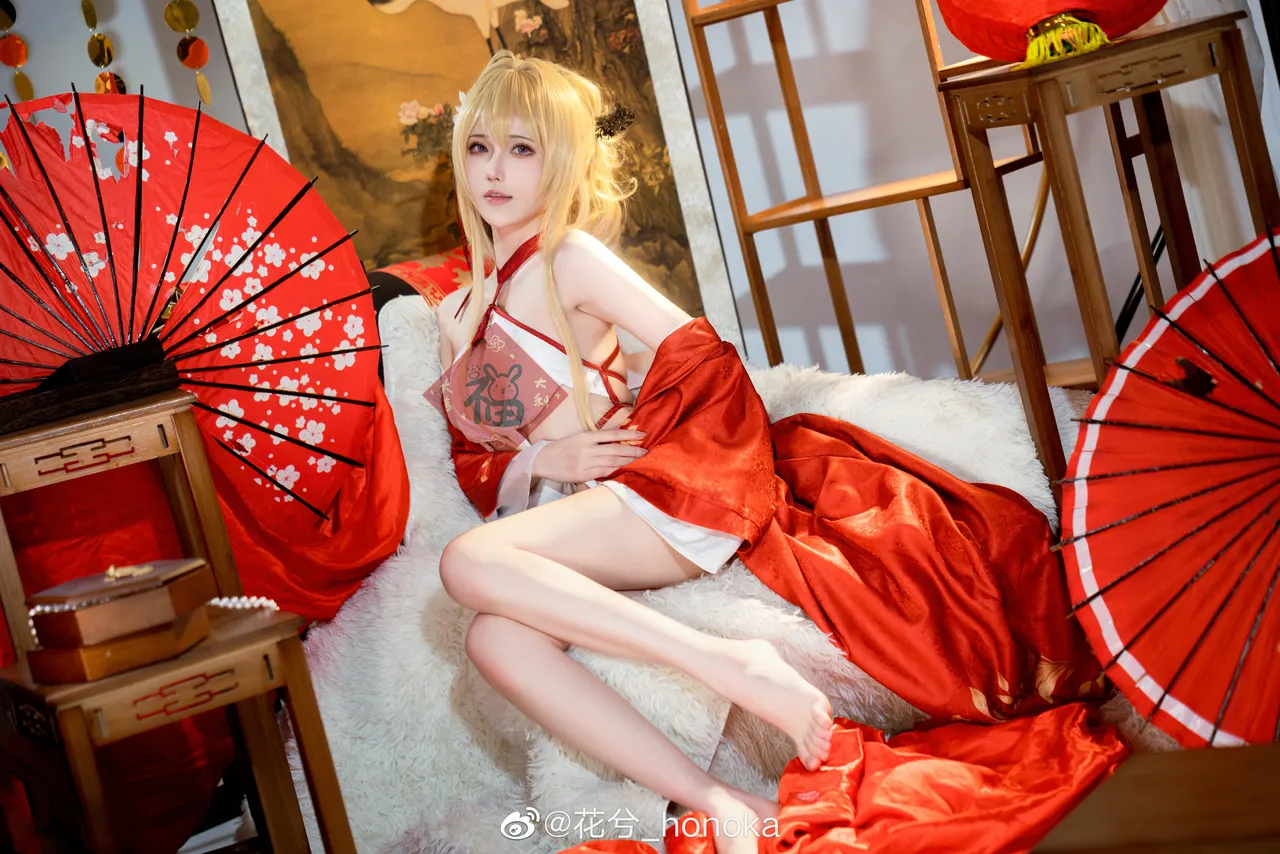 花兮honoka 光荣 微博图