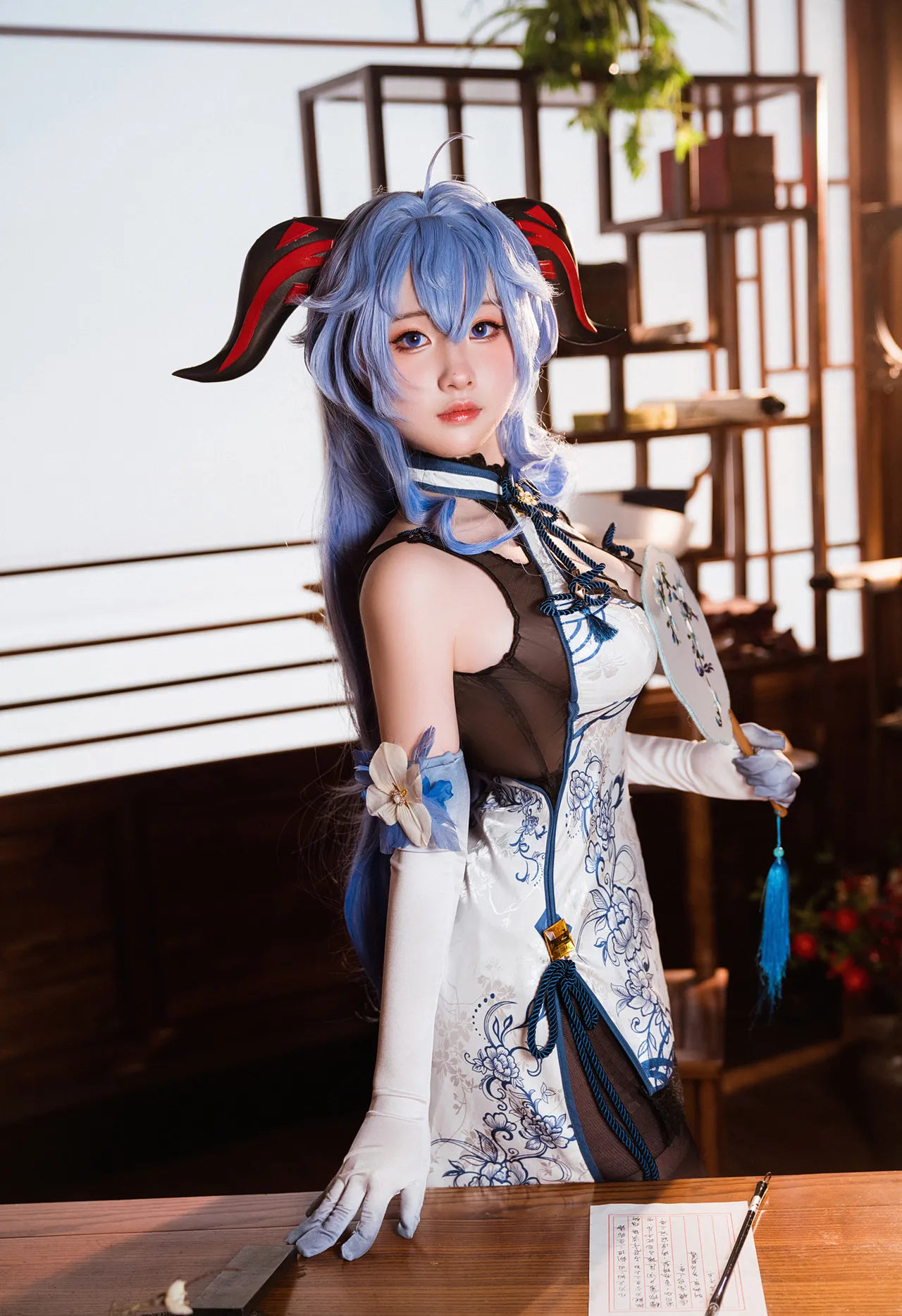 若若不男 - Ganyu Qipao