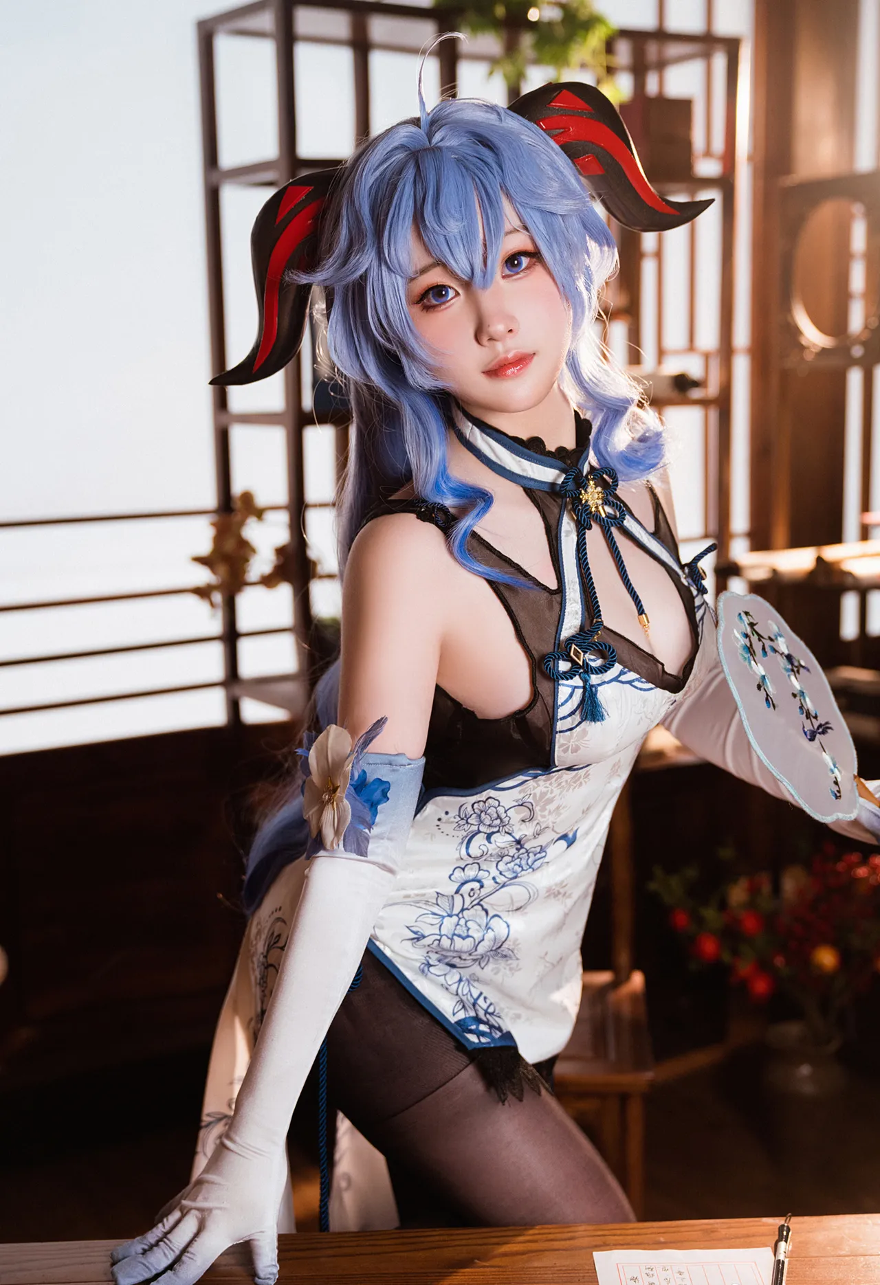 若若不男 - Ganyu Qipao-erohere1.webp