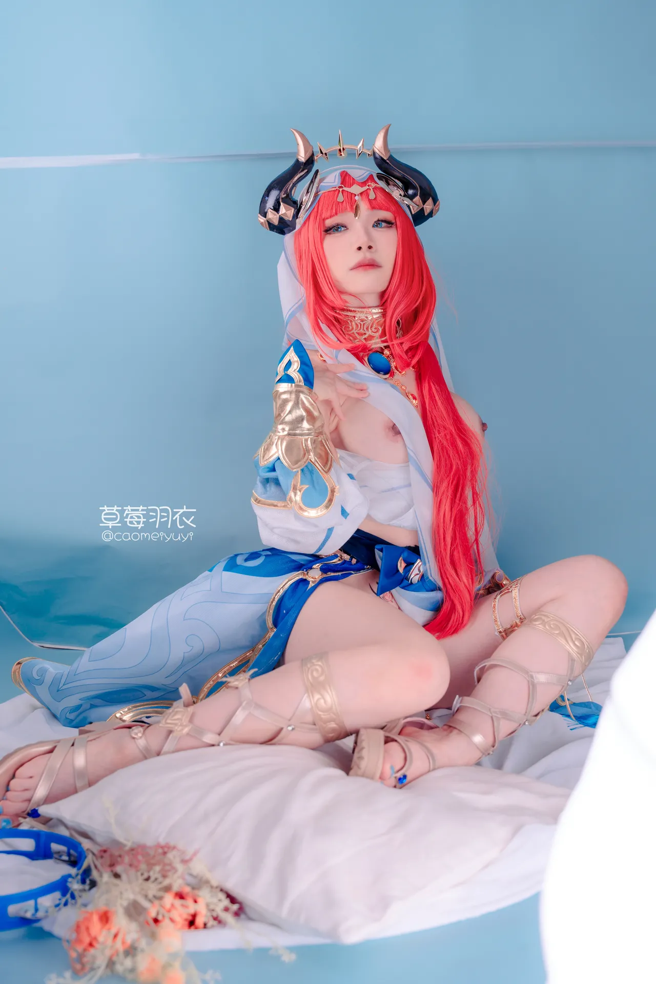 草莓羽衣 花神に捧げる祈願の舞-erohere37.webp