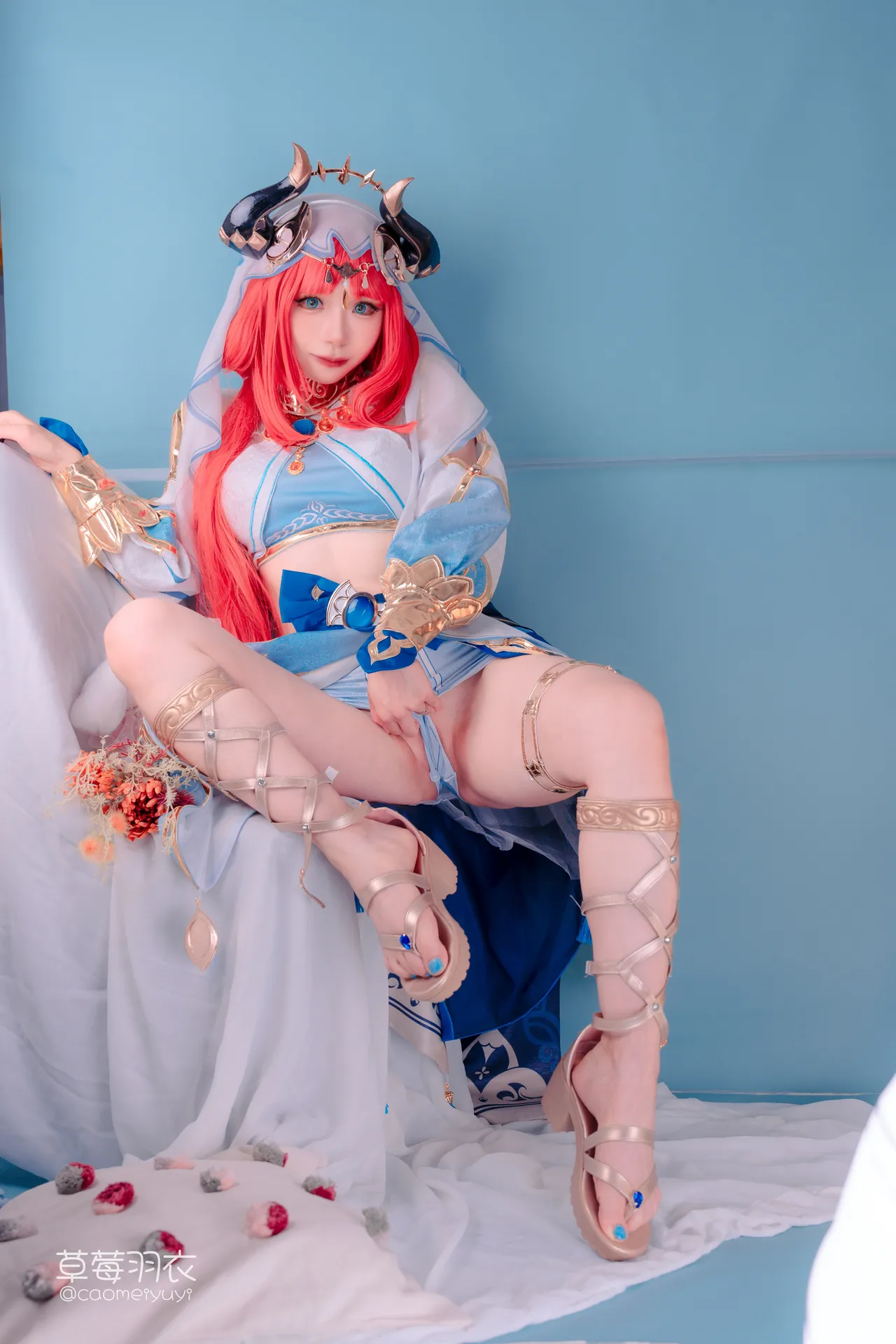 草莓羽衣 花神に捧げる祈願の舞-erohere43.webp