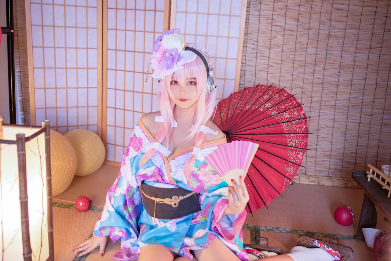 蜜汁猫裘 索尼子和服