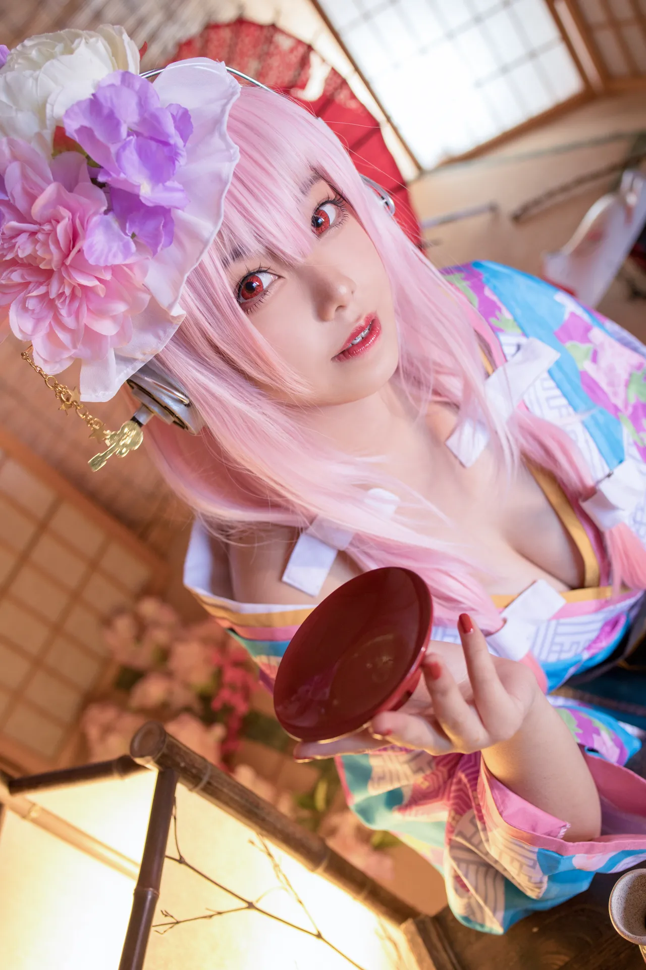 蜜汁猫裘 索尼子和服-erohere11.webp