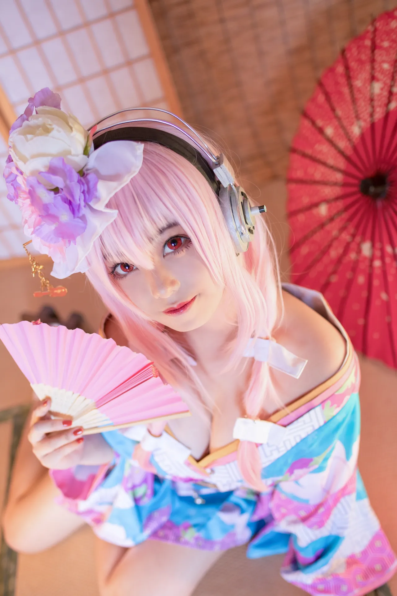 蜜汁猫裘 索尼子和服-erohere2.webp