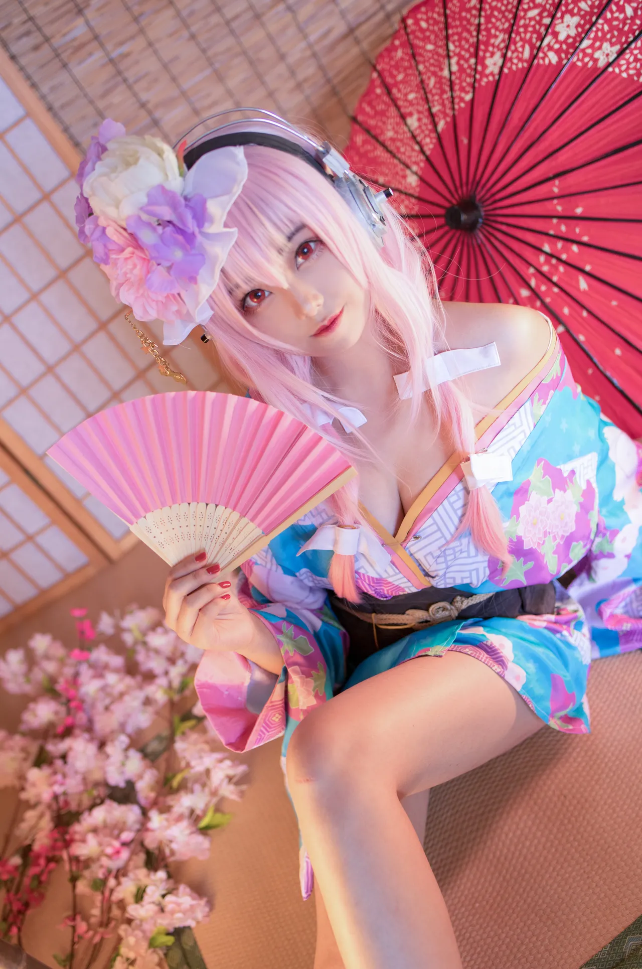 蜜汁猫裘 索尼子和服-erohere4.webp