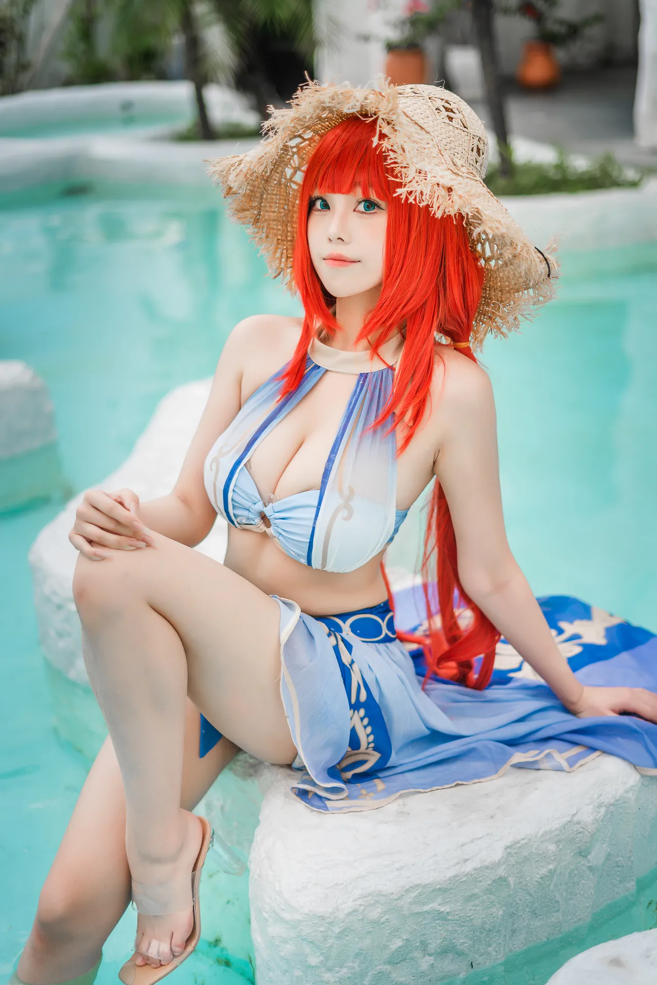 蜜汁猫裘 - Nilou Swimsuit-erohere16.webp