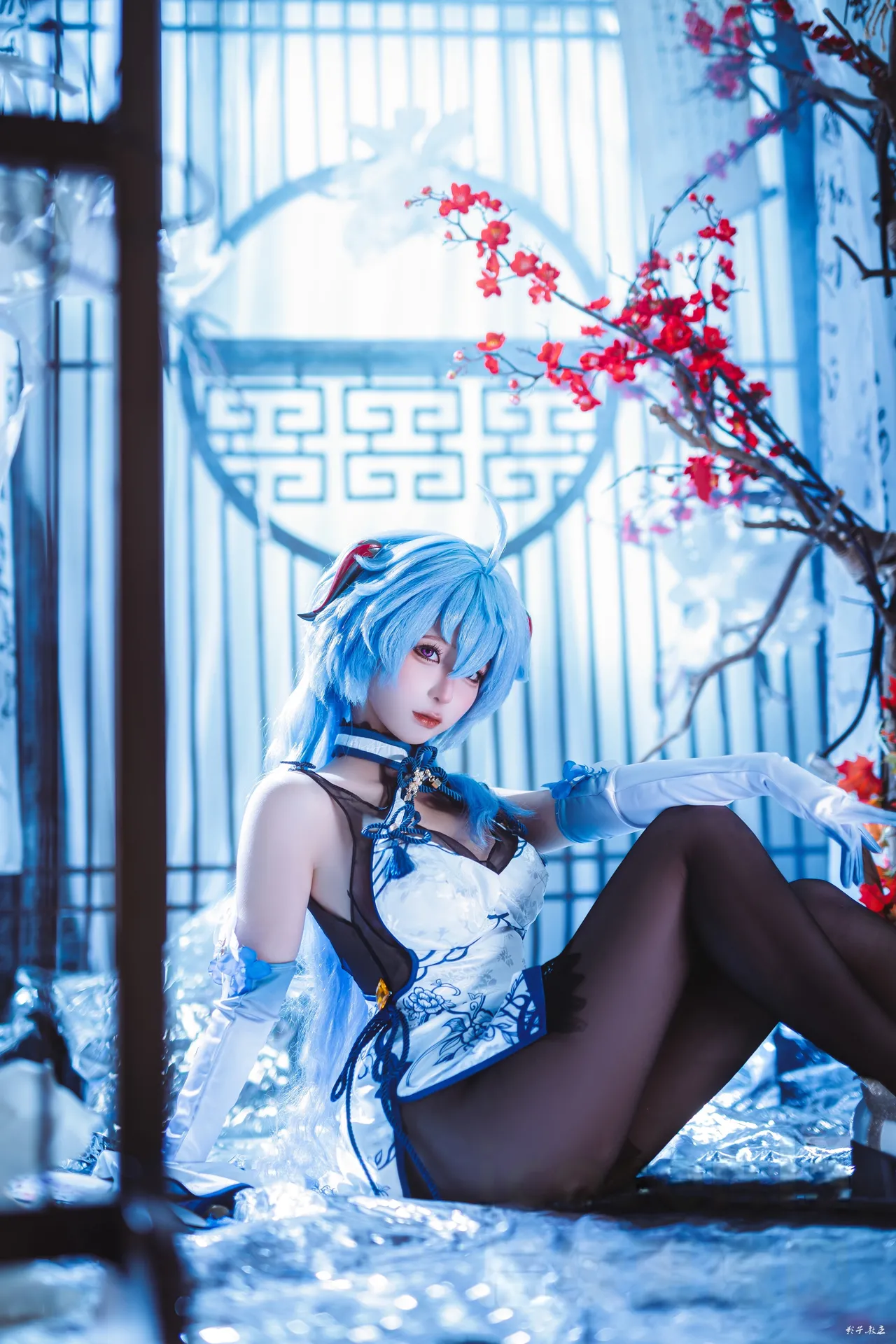 蠢沫沫 - 原神 甘雨 旗袍-erohere10.webp