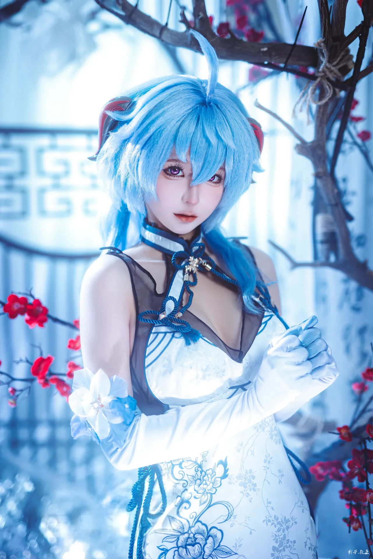 蠢沫沫 - 原神 甘雨 旗袍-erohere12.webp
