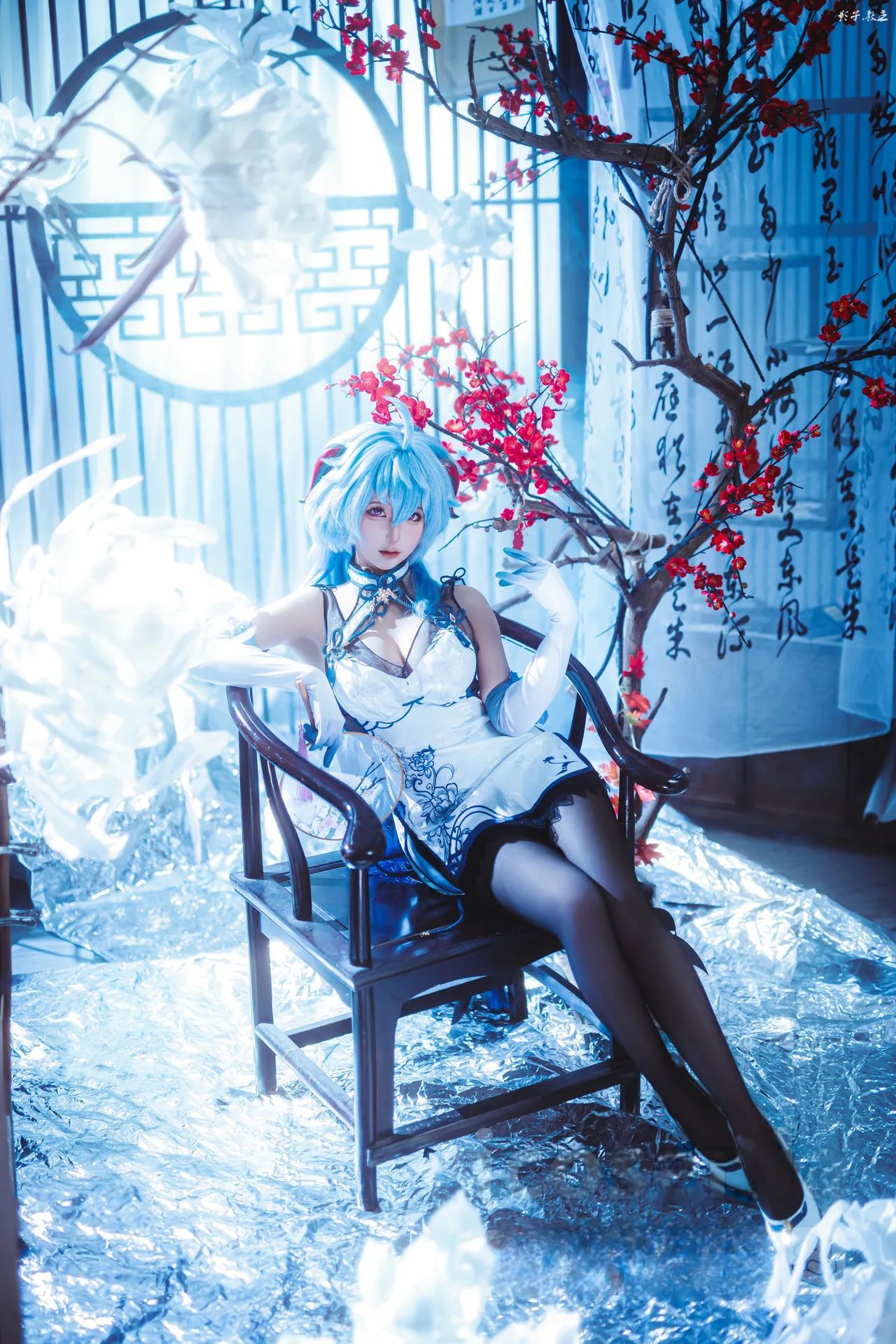 蠢沫沫 - 原神 甘雨 旗袍-erohere24.webp