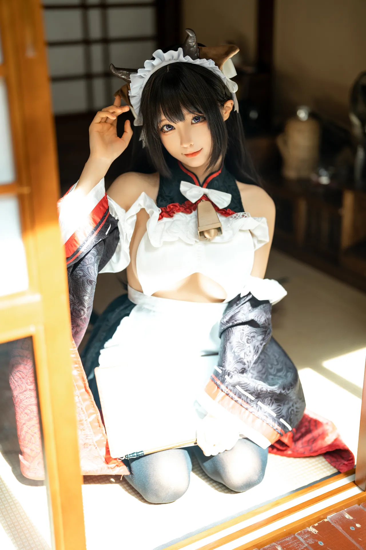 蠢沫沫 - 牛牛女仆-erohere11.webp