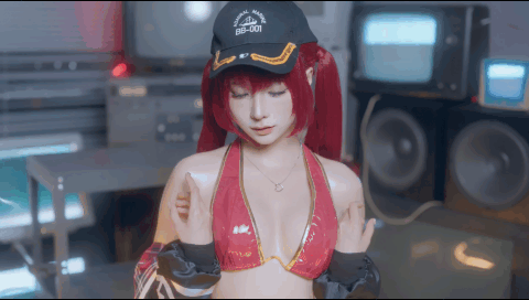 蠢沫沫 - Hololive 宝钟玛琳 船长-erohere240.gif