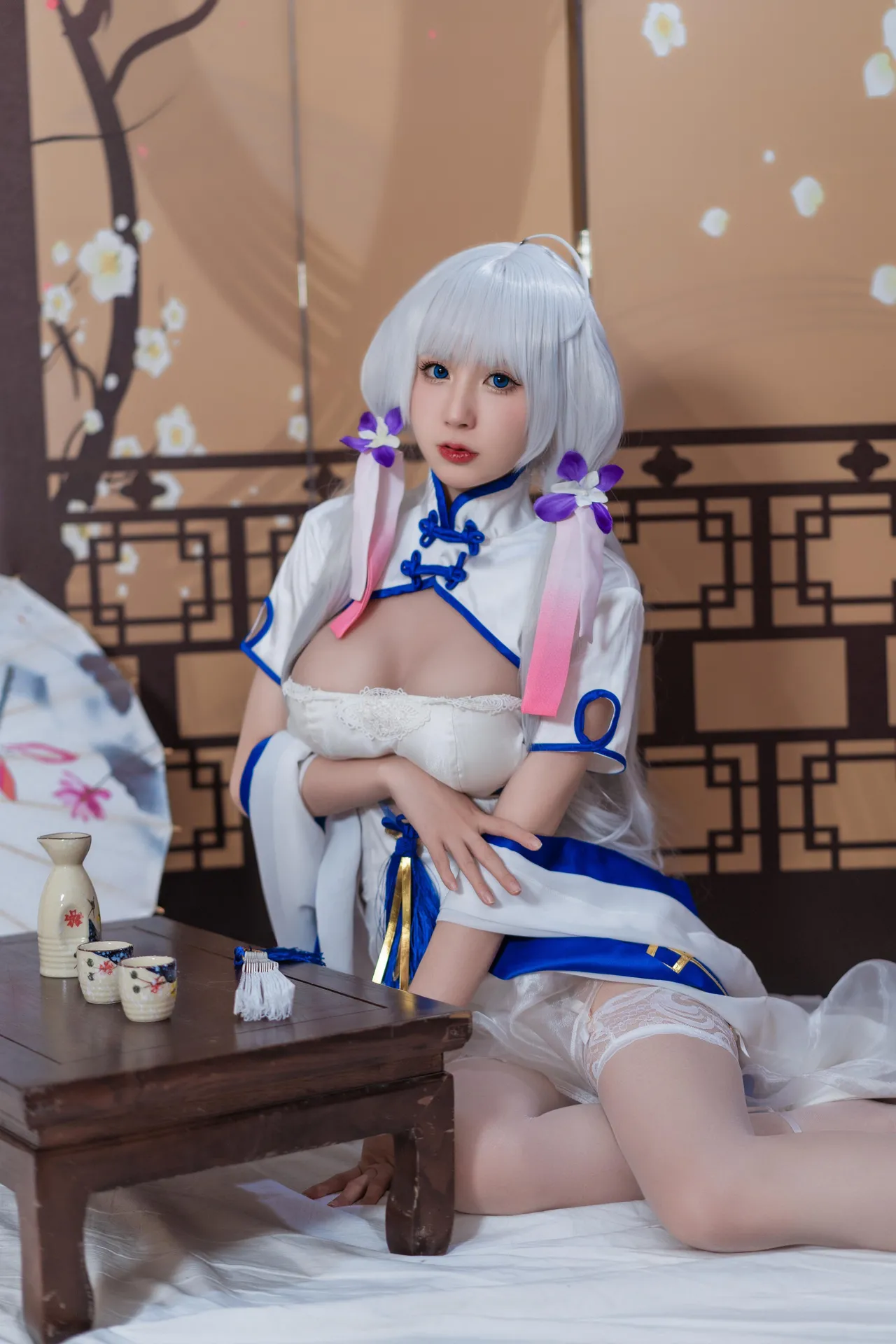 西园寺南歌 - 碧蓝航线 光辉 旗袍-erohere13.webp