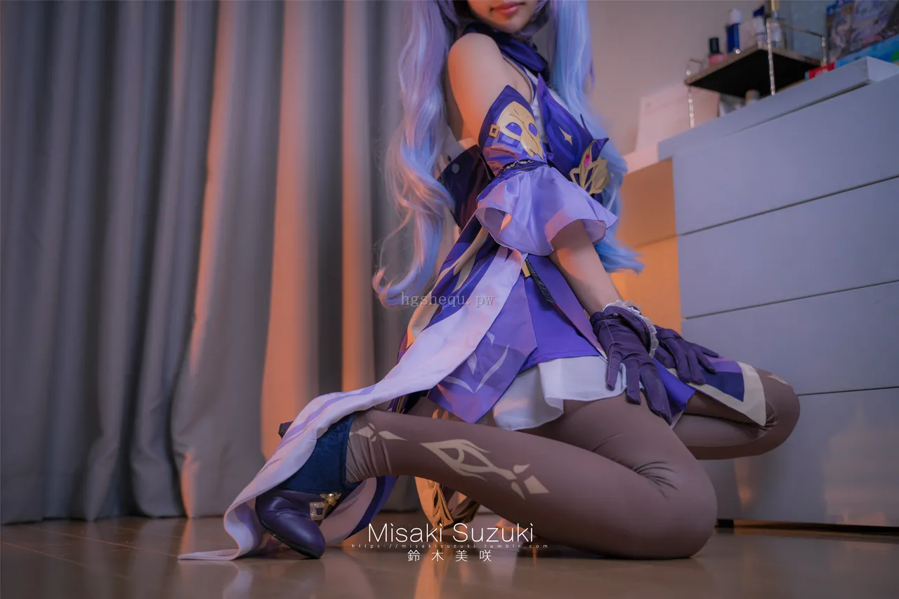 铃木美咲(Misaki Suzuki) - 想要成为你的偶像（刻晴篇）-erohere10.webp