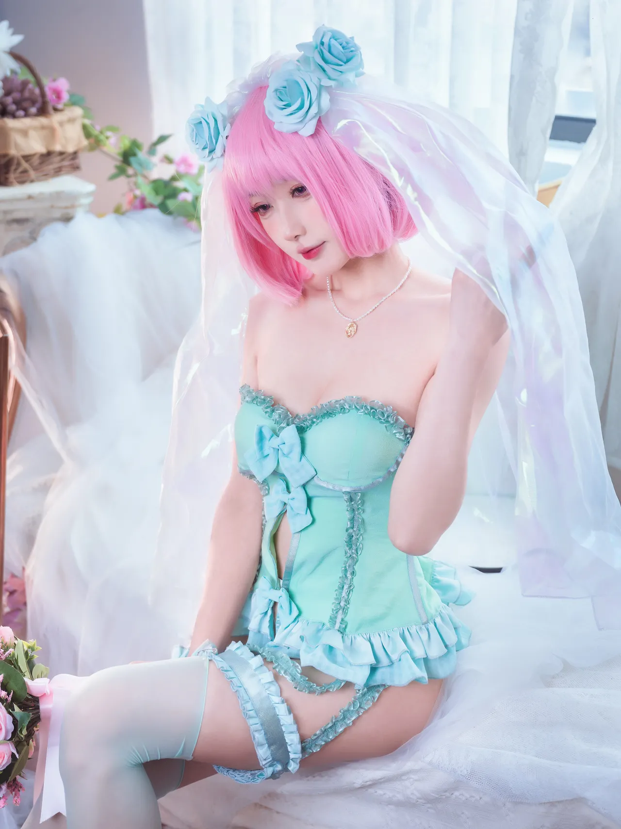 阿包也是兔娘 -王女梦梦 婚纱内衣-erohere11.webp