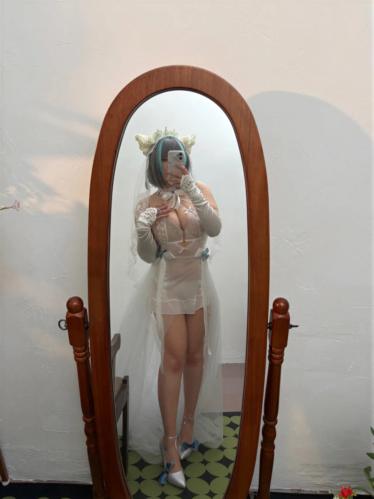 阿半今天很开心 - 碧蓝航线 柴郡 誓约花嫁-erohere83.webp