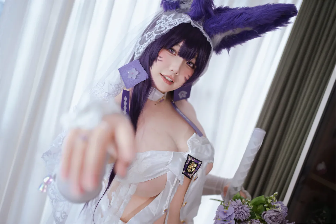 阿半今天很开心 - 碧蓝航线 武藏 誓约花嫁-erohere46.webp