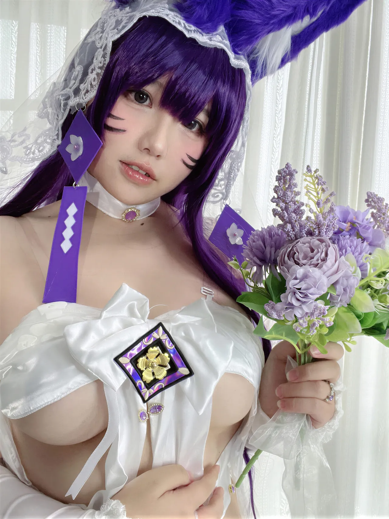 阿半今天很开心 - 碧蓝航线 武藏 誓约花嫁-erohere67.webp