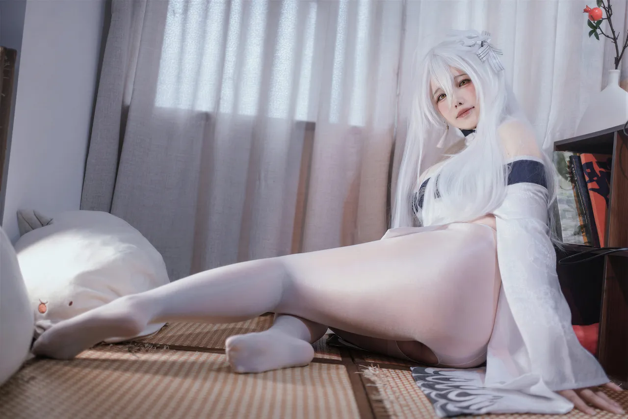 阿半今天很开心 - 碧蓝航线 白凤 和服-erohere11.webp