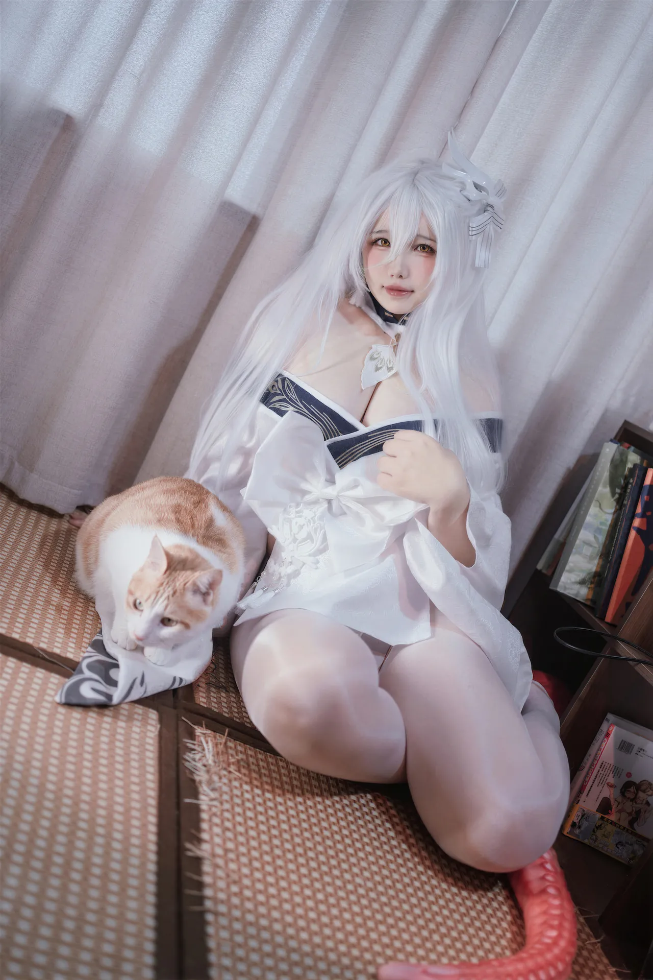 阿半今天很开心 - 碧蓝航线 白凤 和服-erohere19.webp